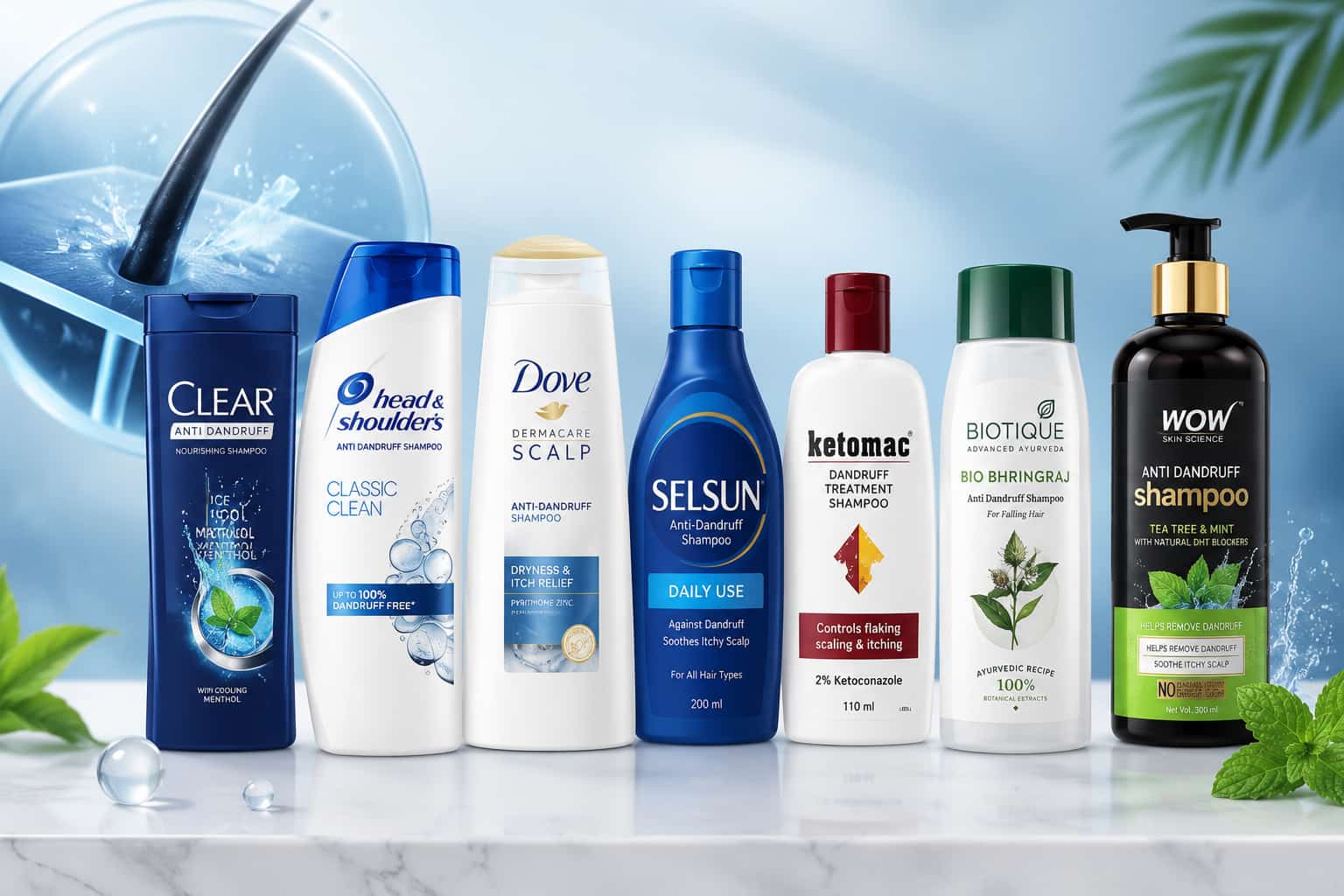 Dandruff Ke Liye Best Shampoo – Hatane Wala Top 7 Shampoo