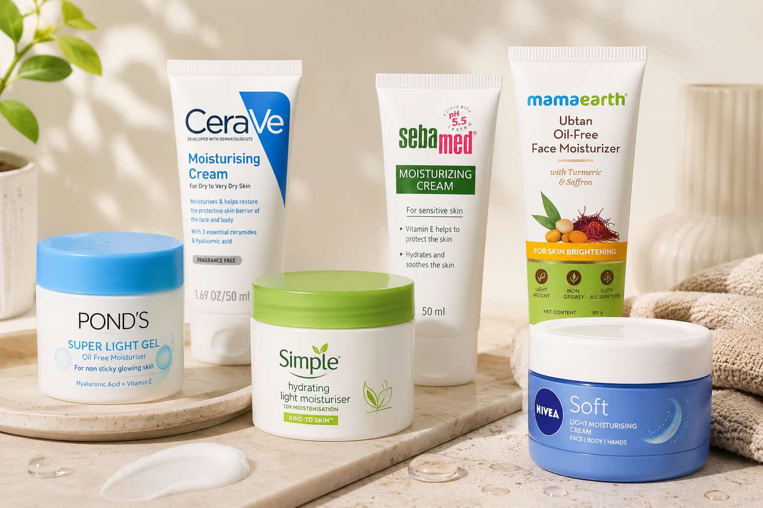 Best Moisturizer for Dry Skin in India Under ₹500